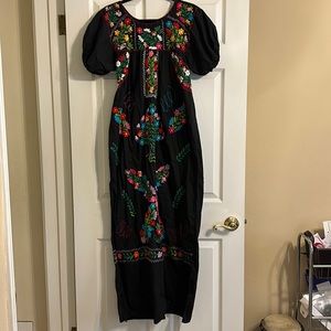 Dresses | Traditional Mexican Embroidered Long Dress | Poshmark Dresses | Traditional Mexican Embroidered Long Dress | Poshmark